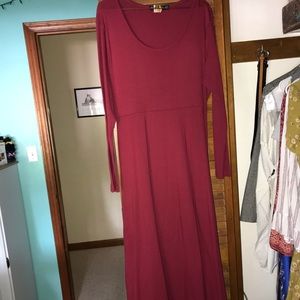 The J.Peterman Company long dress long sleeve